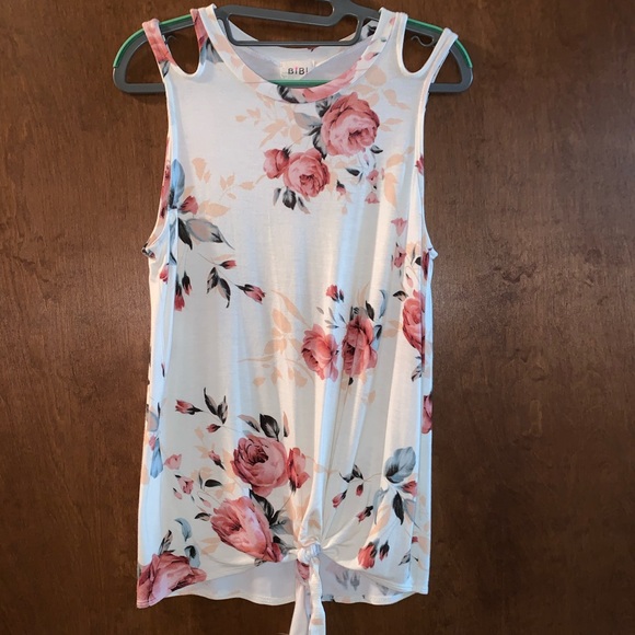 BIBI Floral Tank Top - Picture 1 of 3